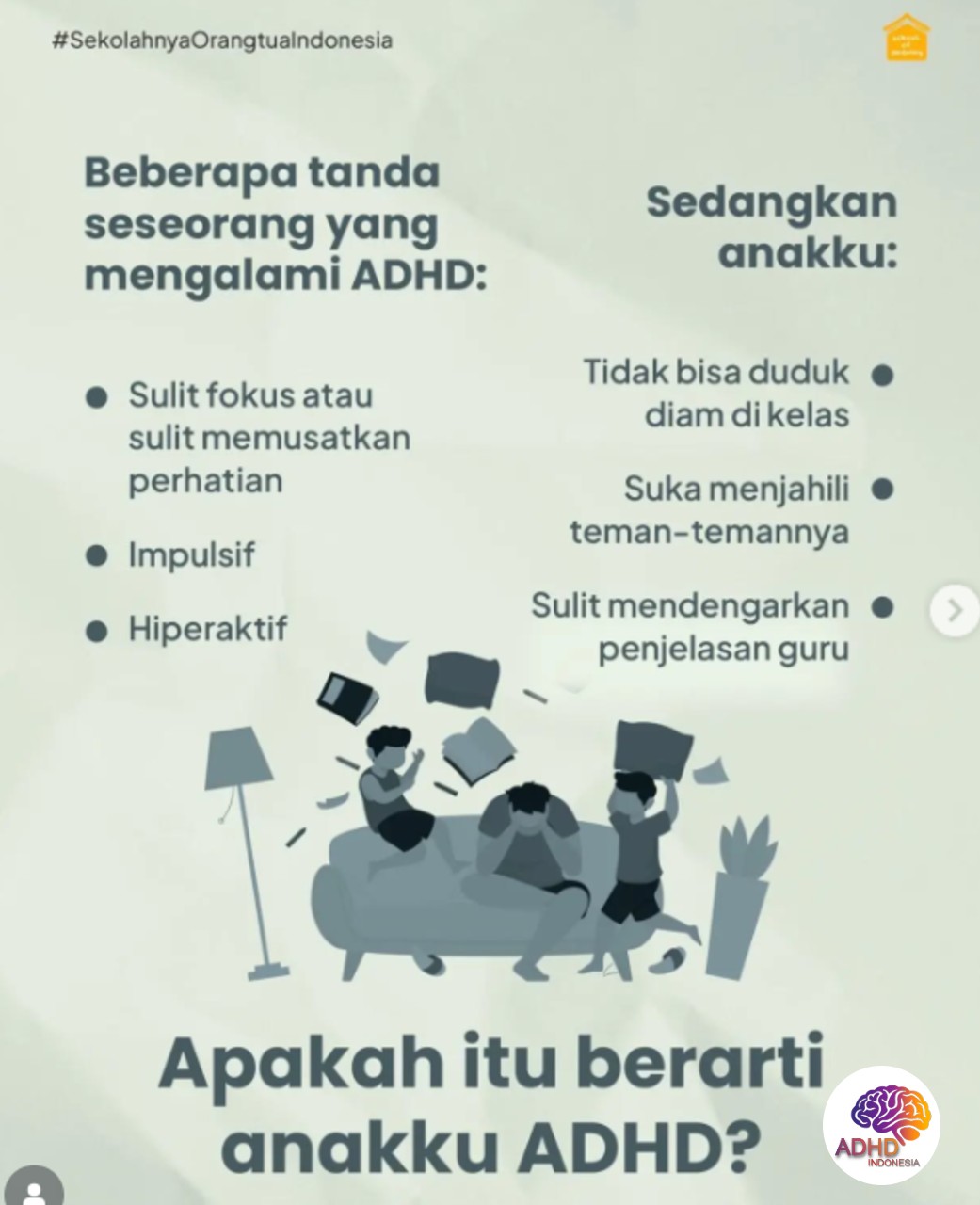 Ciri dan Gejala ADHD pada Anak Usia Dini di Provinsi Jawa Tengah